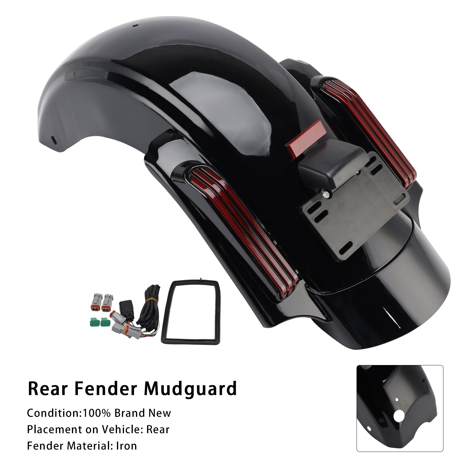 2023-2025 Touring Road Glide Street Glide CVO  Rear Fender System