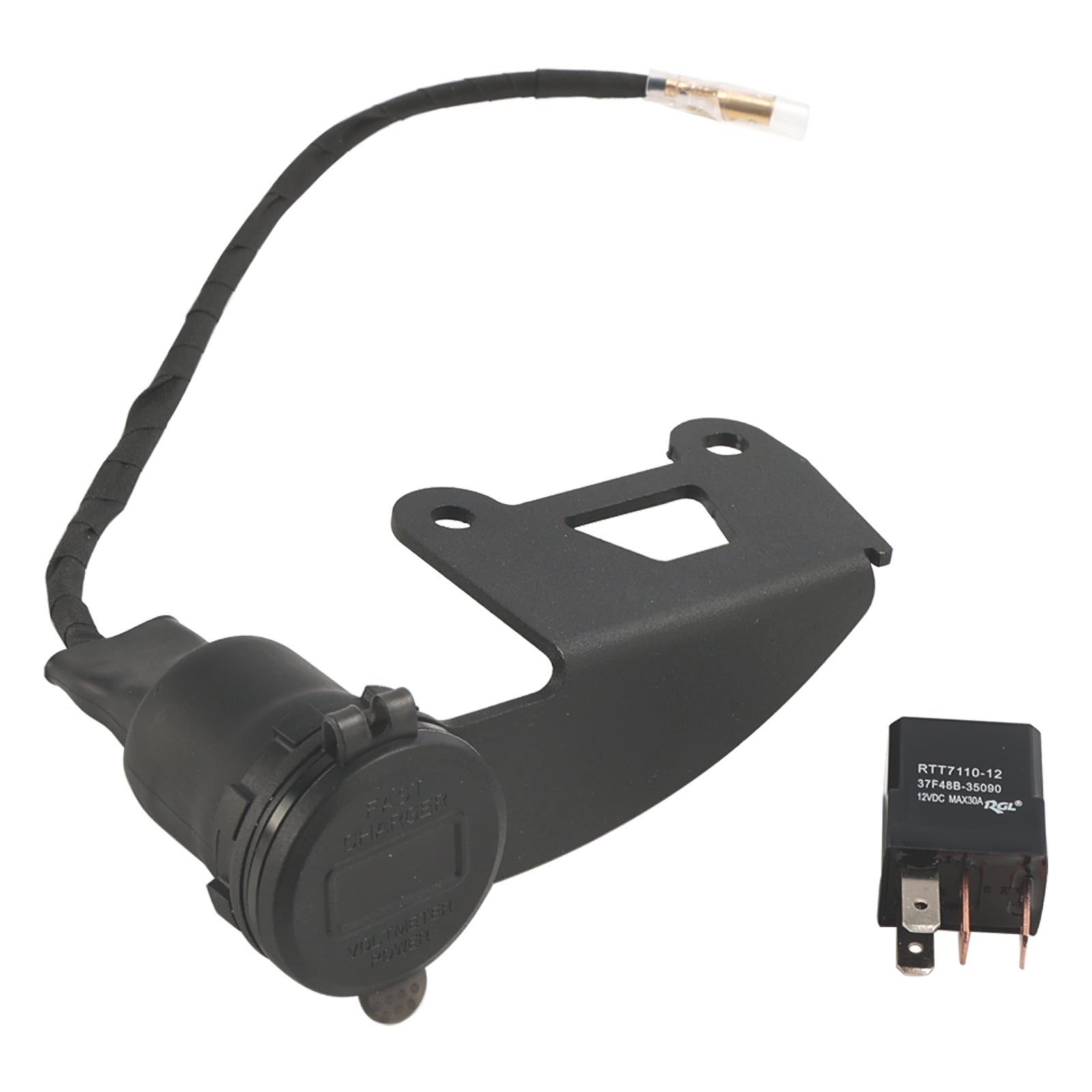 22-24 Honda Rebel CMX300 CMX500 Cargador de enchufe de 12 V USB + C tipo rápido