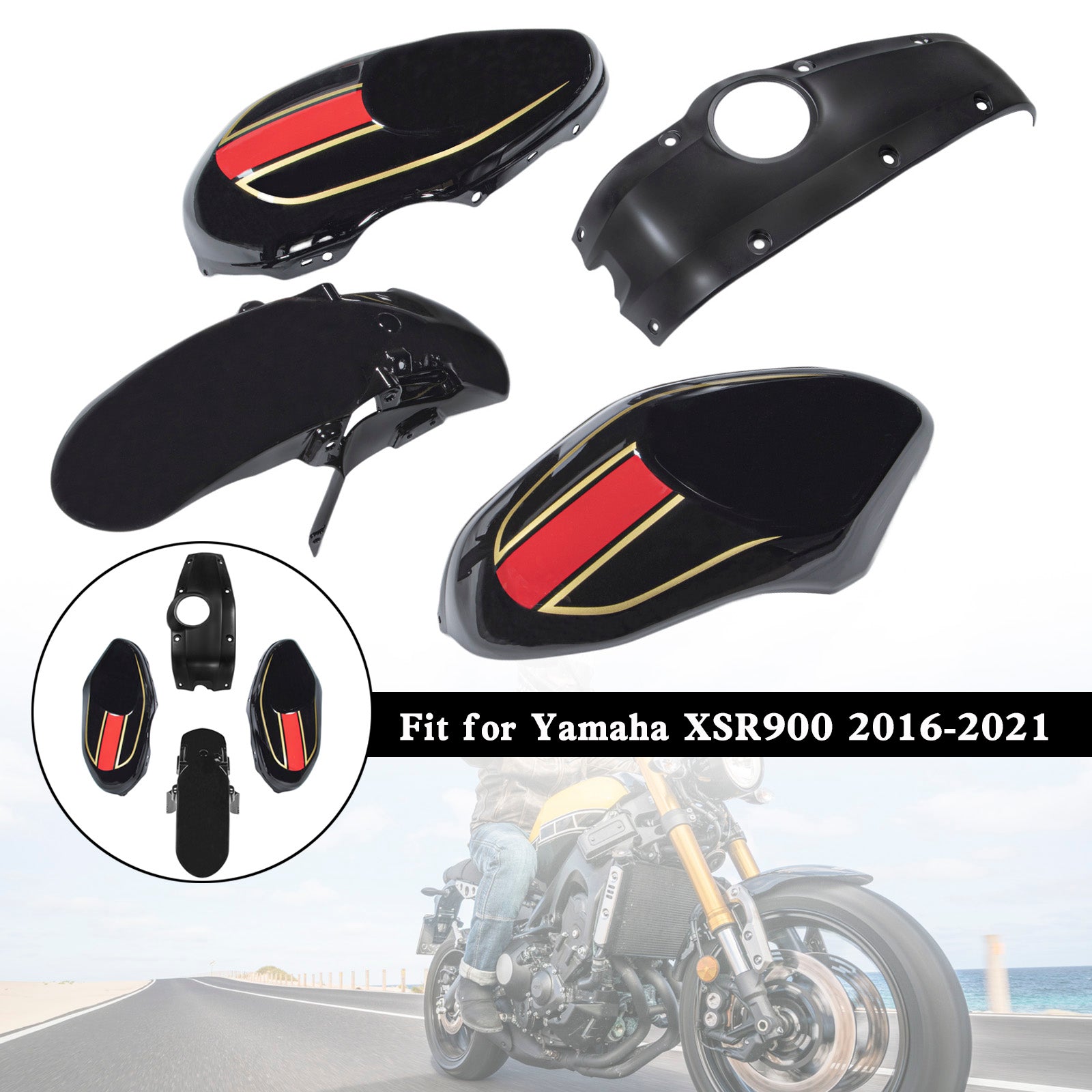 Amotopart 2016–2021 Yamaha XSR900 Verkleidungsset