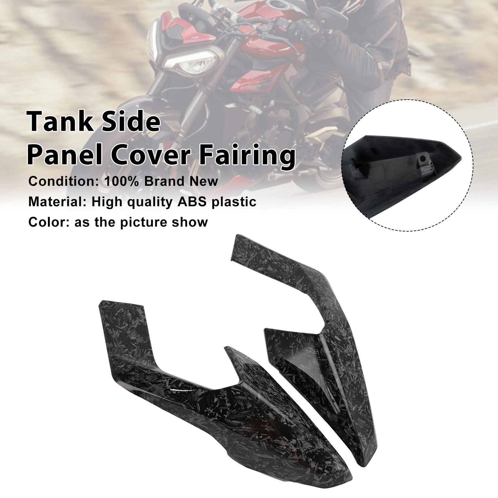 Street Triple 765 R/RS 2023-2025 Tank Side Cover Panel Fairing