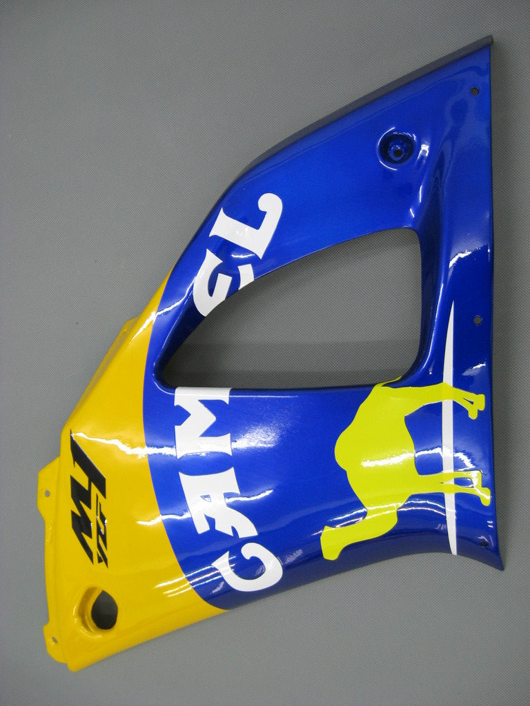 Amotopart 2000-2001 Yamaha YZF 1000 R1 Blue&Yellow Fairing Kit