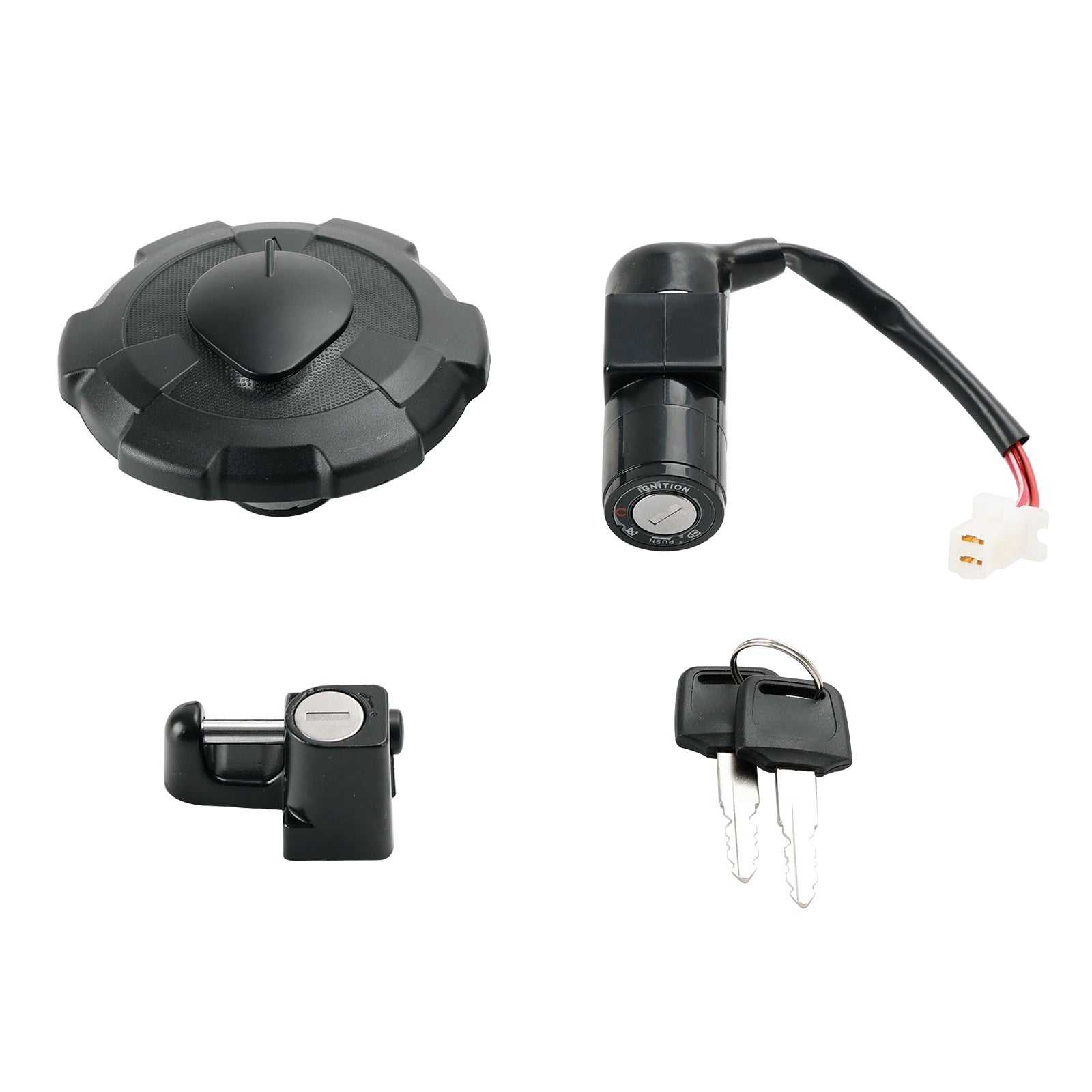 2017-present Honda CRF150L K84 Ignition Switch Fuel Tank Cap Helmet Lock Set