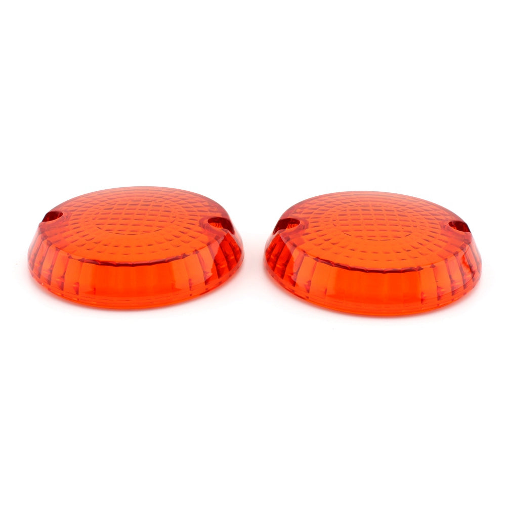 Turn Signals Indicators Lens Cover For Yamaha Kawasaki Vulcan 1500 VN