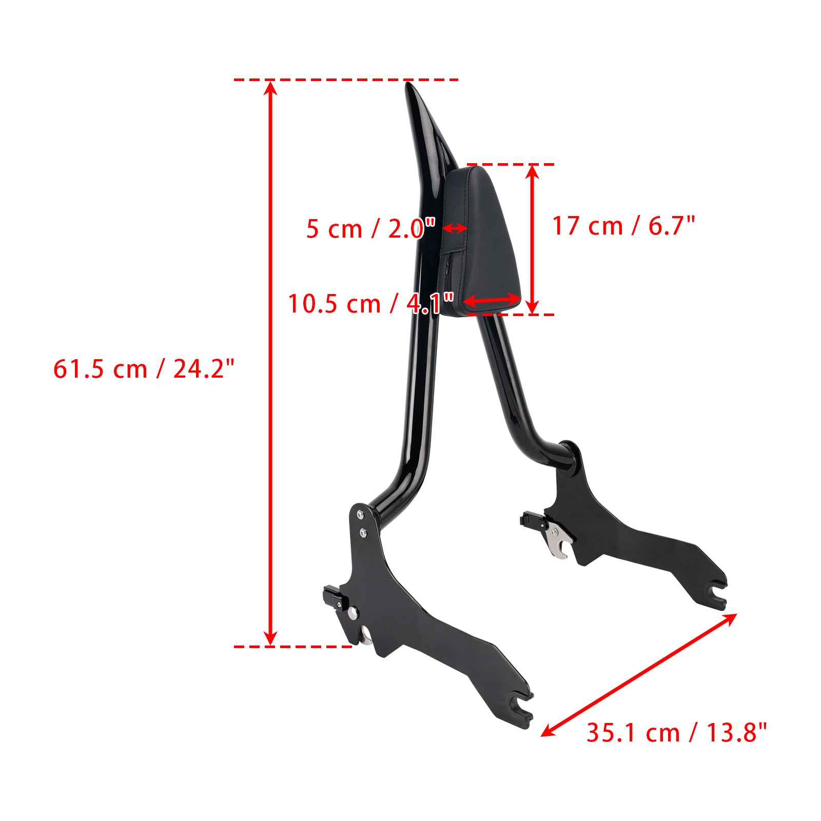 2018+ Softial Breakout 114 FLFB FLFBS FXBR RXBRS  Passenger Sissy Bar Backrest