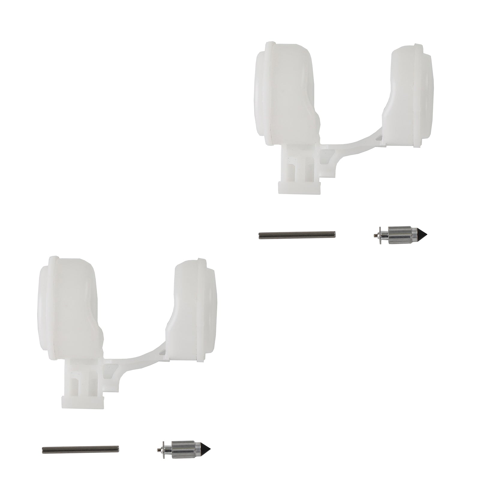 2x forgasserreparasjonssett Float Set Fit for Honda CBR600 CBR750 CBR1000 CB1000 Generisk