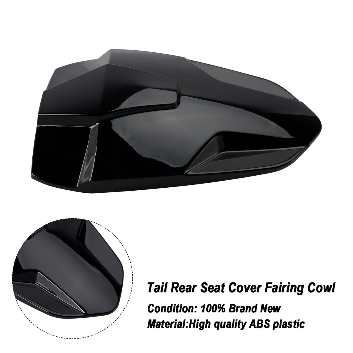 2023-2026 BMW S1000RR Rear Seat Cover Passenger Fairing Cowl