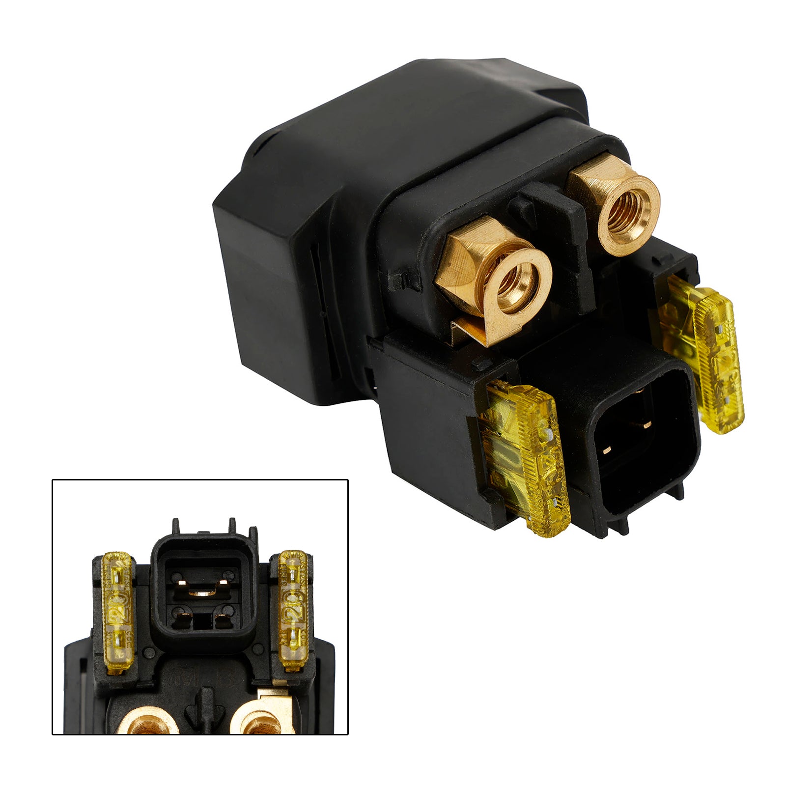 Starter Solenoid Relay fit for Yamaha YFZ450 YFZ450R 2010-2023 18P-81940-00