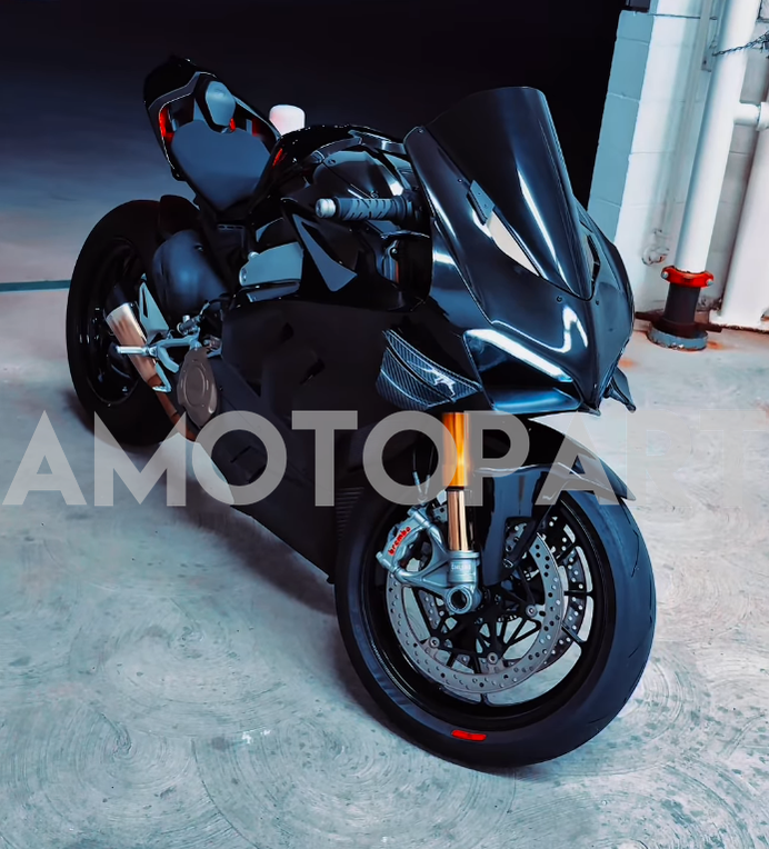 Amotopart Ducati 22-24 PANIGALE V4 V4S ČERVENÁ BLACK PŘIPOMÍNKA