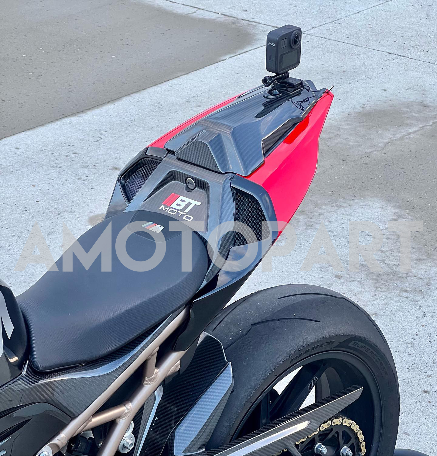 Amotopart BMW S1000RR 2019-2022 Black Red Fairing Kit