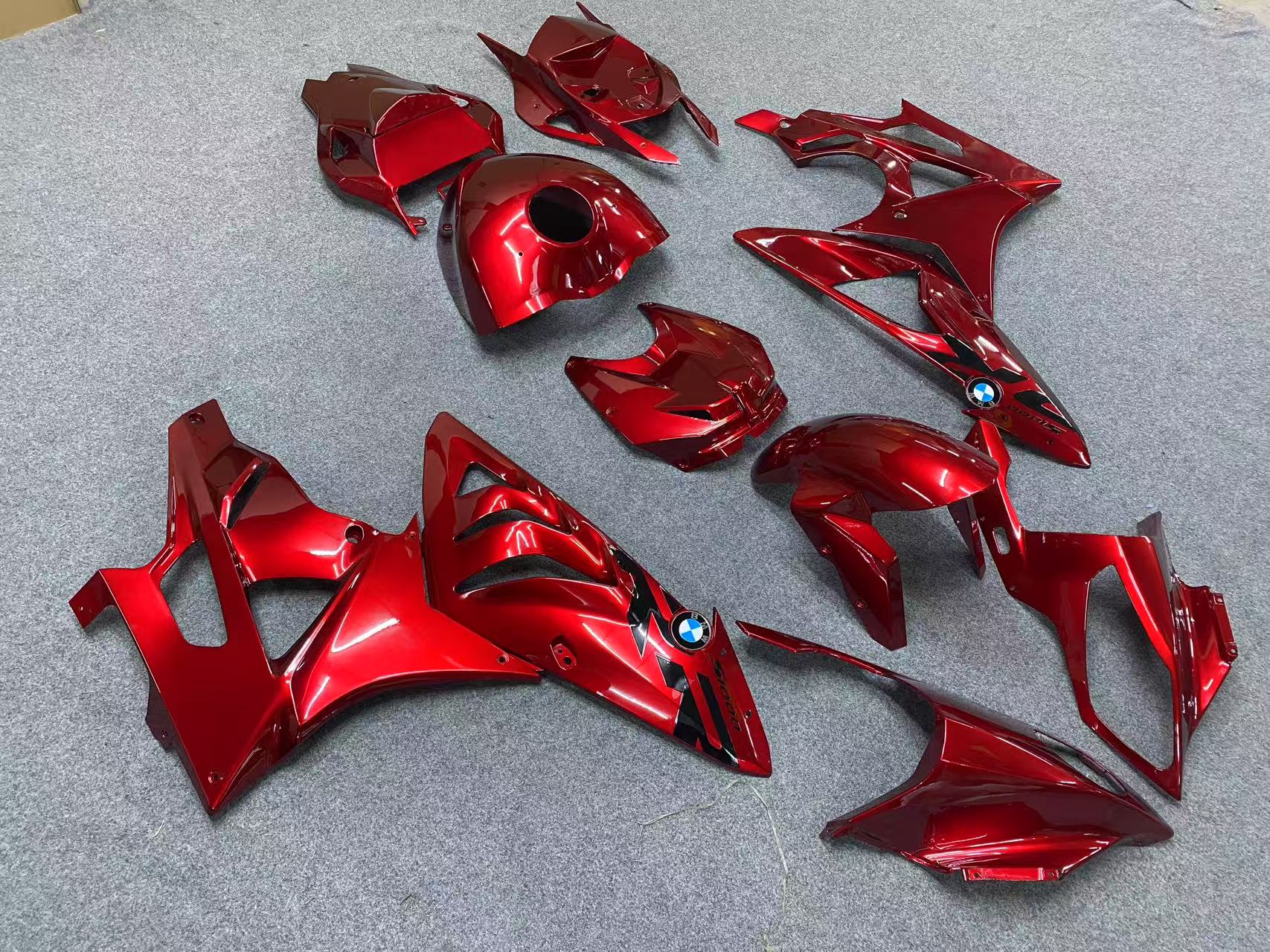 AmotOPart BMW S1000RR 2009-2014 Blue & White Style 6 kuipkit