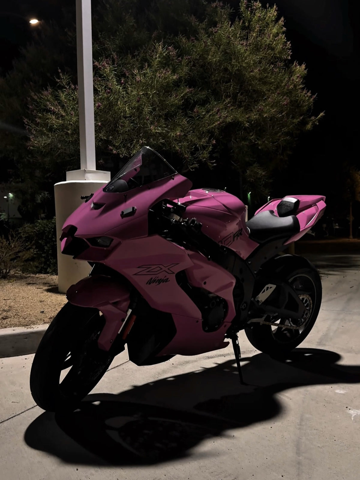 Amotopart 2021-2025 Kawasaki ZX 10RR ZX 10R Pink Fairing Kit