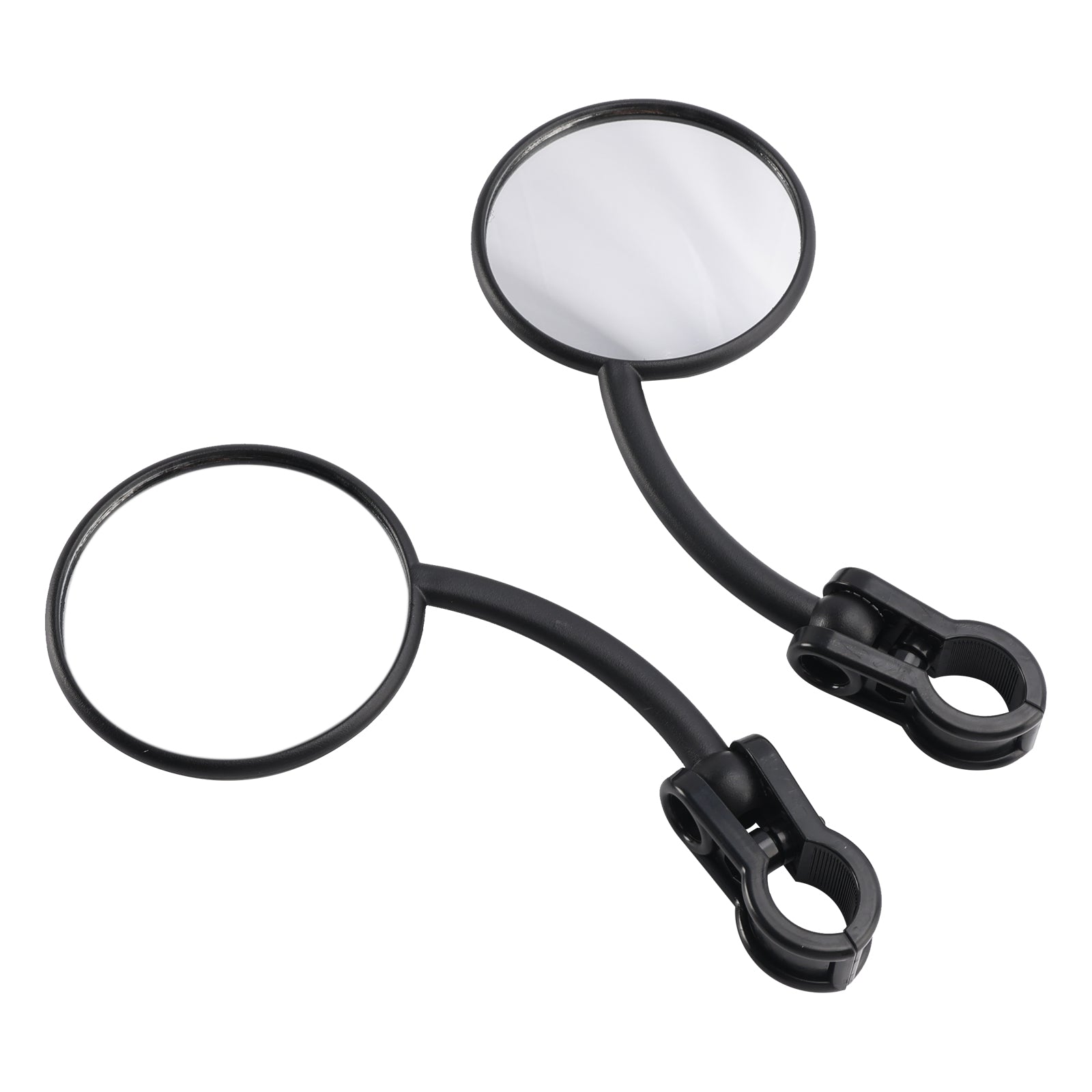 Enduro MX Cross Trail ATV Supermoto Easy Clamp på fällbar spegeluppsättning