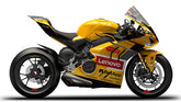 Amotopart Ducati 22-24 Panigale V4 V4S & 23-24 Panigale V4SP V4R Black Yellow Red Fairing Kit