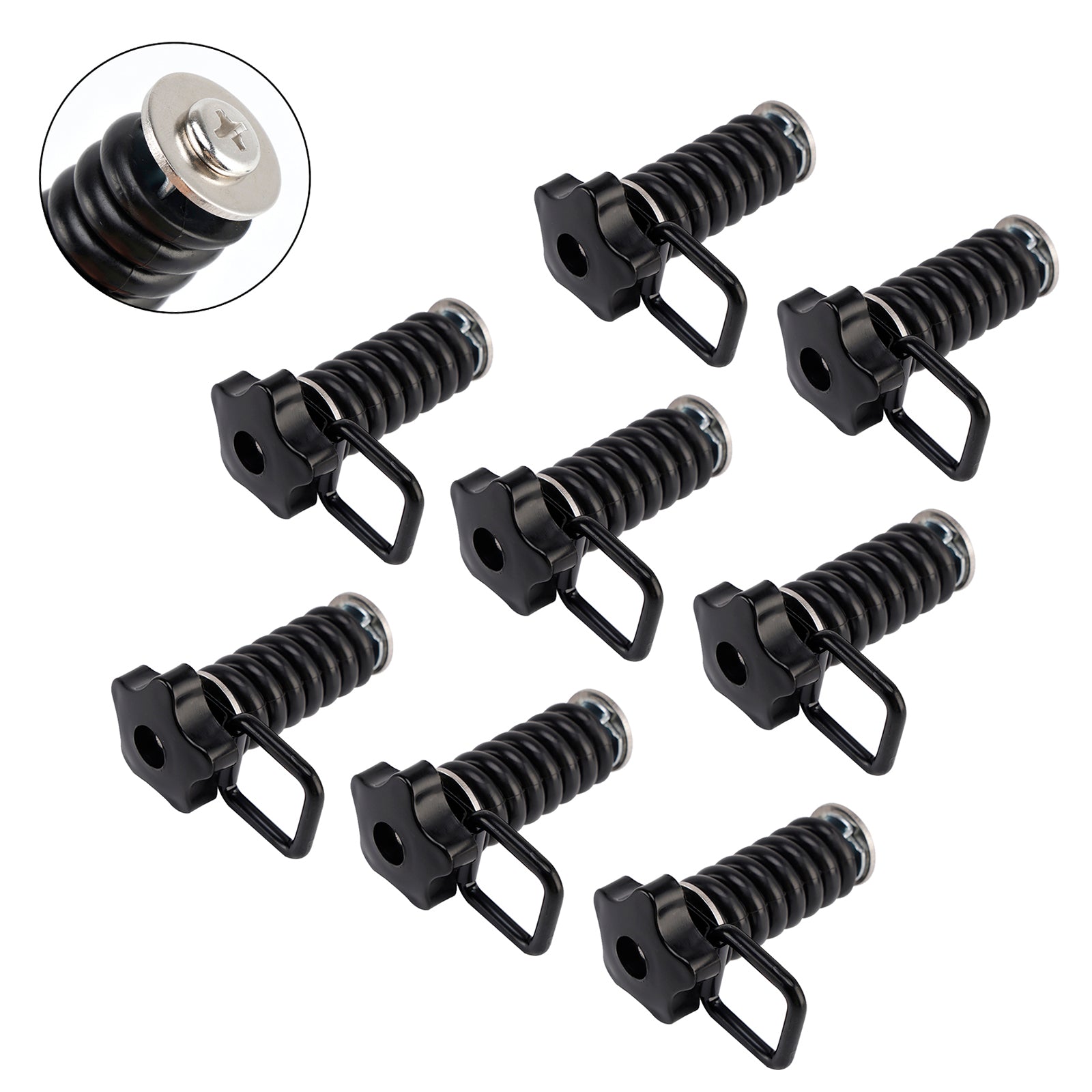 13-25 Polaris Rzr Sportsman 8X Tie Down Anchors Blocco ad anello flessibile & Ride