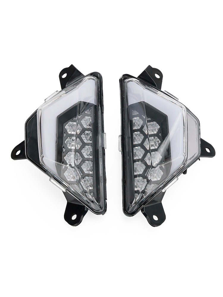 2012+ Kawasaki Ninja 300 400 650 ZX 6R ZX 4RR LED フロント
