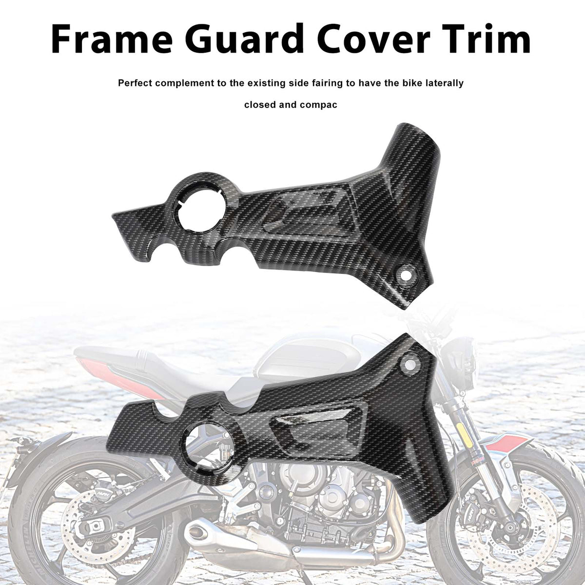 22-25 660 25-27 800 Trident Frame Guard Side Protection Cover Fairing
