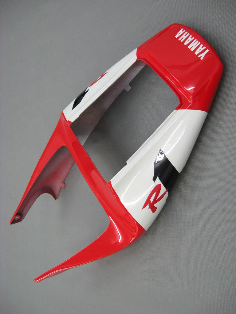 Amotopart 1998-1999 Yamaha YZF 1000 R1 Red&White Logos Fairing Kit