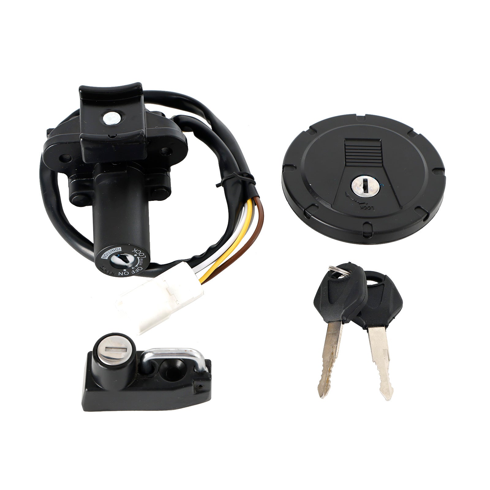 2021-2023 KAWASAKI KLX300/SM Ignition Switch Fuel Filler Cap Helmet Lo
