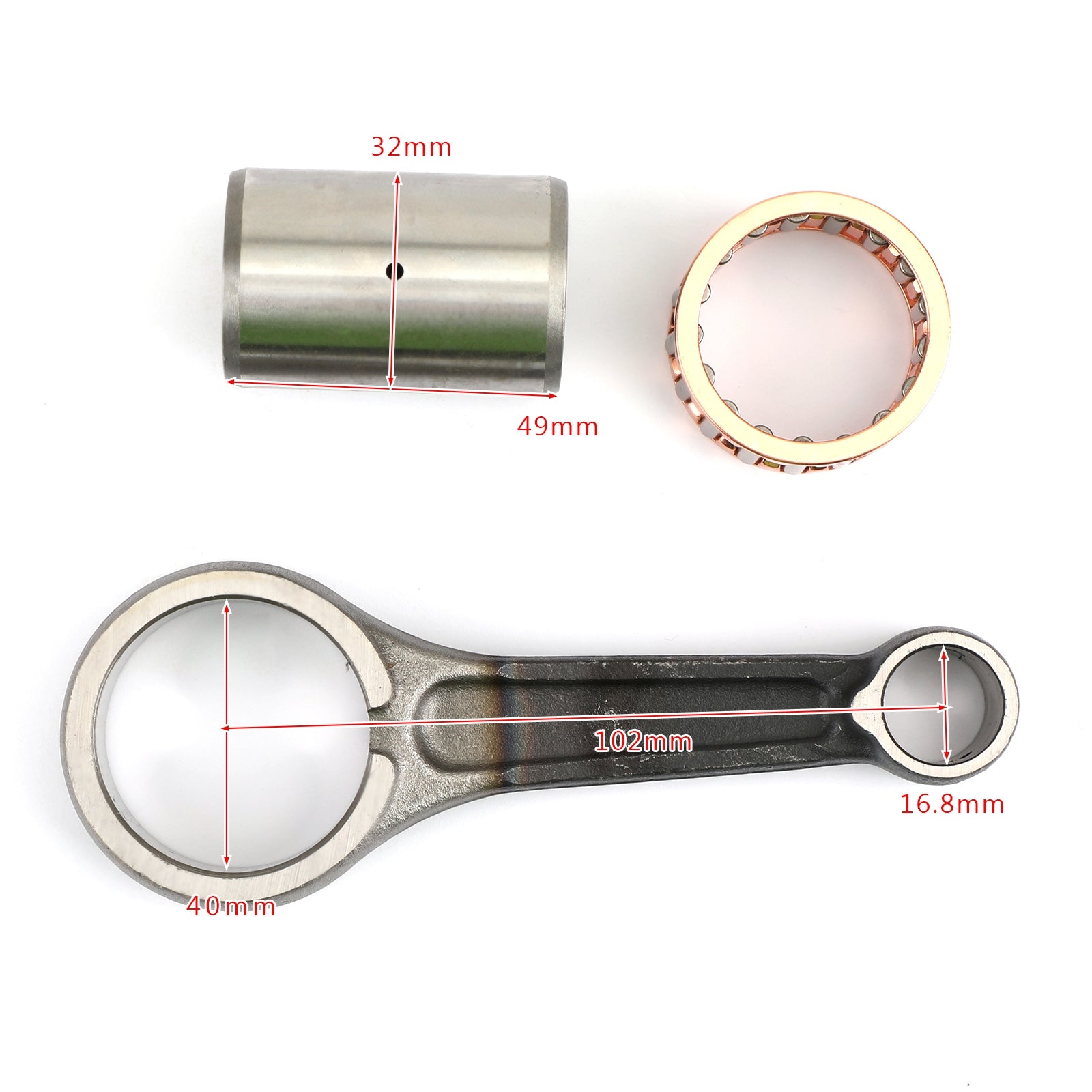 Honda 85-90 CH250 Elite 86-01 CN250 Helix FES250 ENGINE Connecting Rod Kit