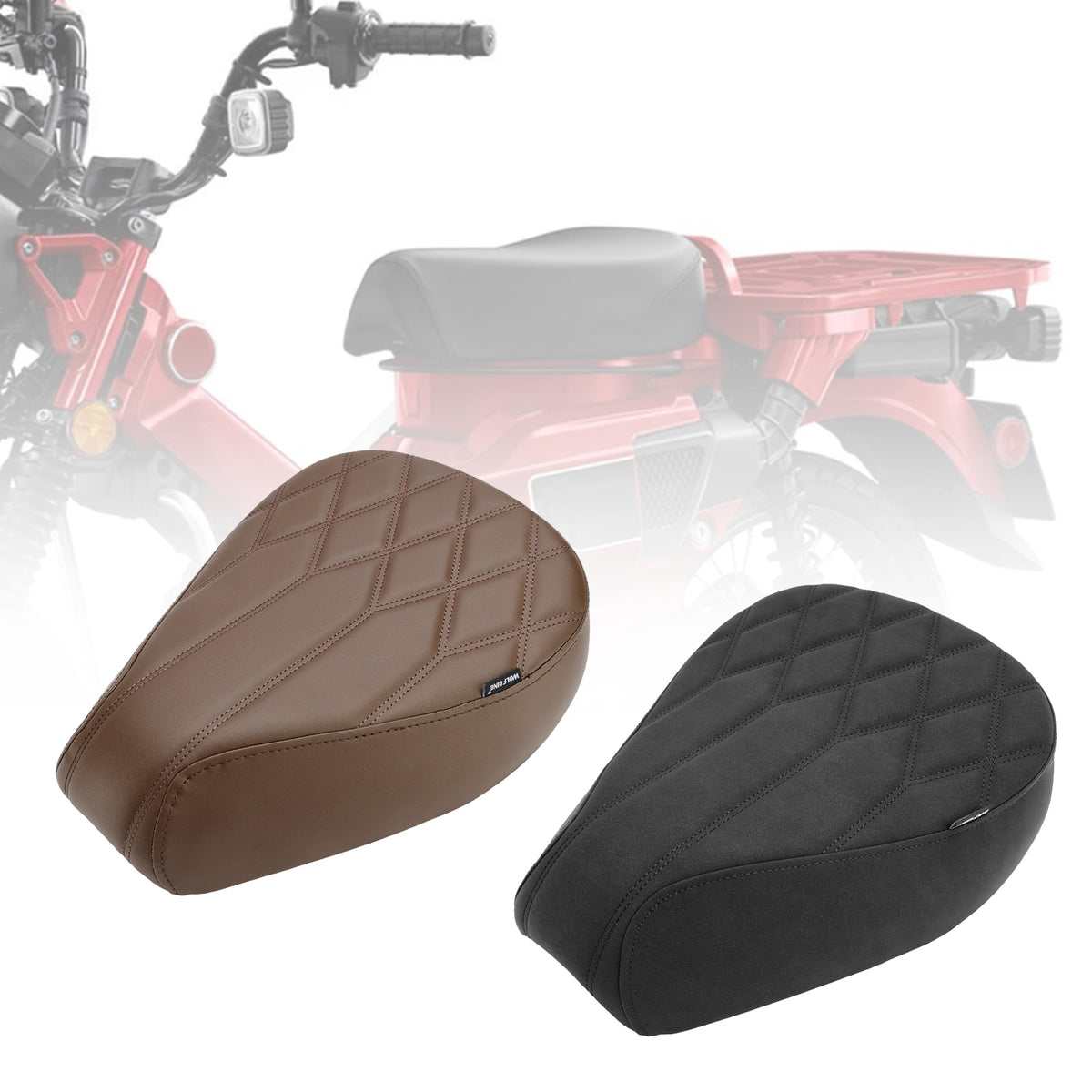 20-23 Honda CT125 huntercub Replace Front Rear Driver Passenger Seat Brown