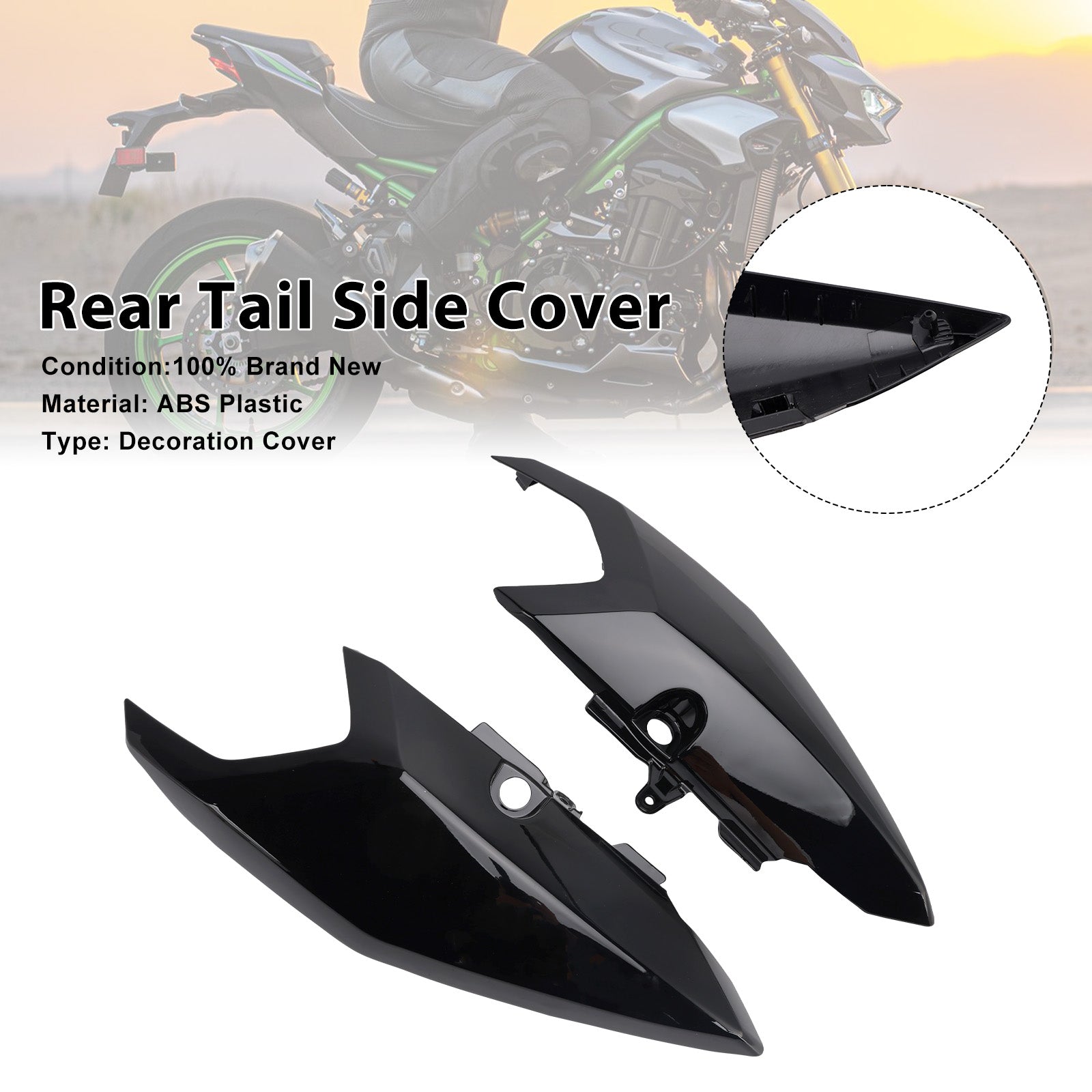 2025-2026 Yamaha Tenere 700 T700S Rear Tail Side Cover Fairing