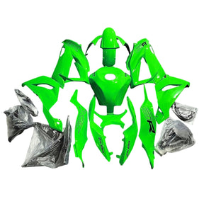 Amotopart 2013-2018 Kawasaki ZX6R 636 Light Green Fairing Kit