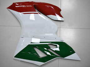 Amotopart 2012–2015 1199/899 Ducati Rot-Grün Verkleidungsset