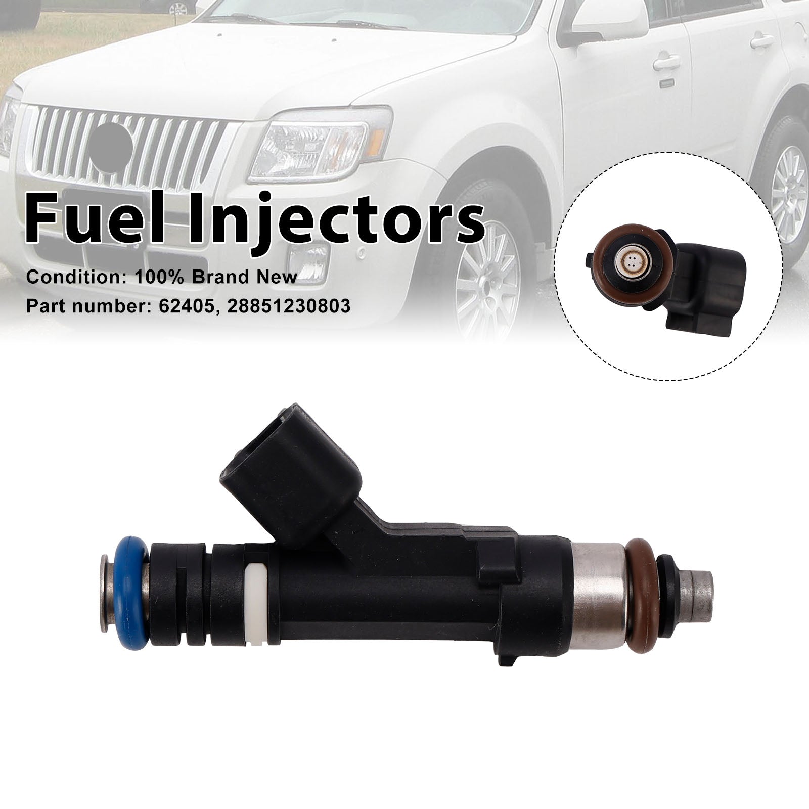 Mercury Mariner Ford Escape Lincoln 62405 Einspritzdüsen 28851230803