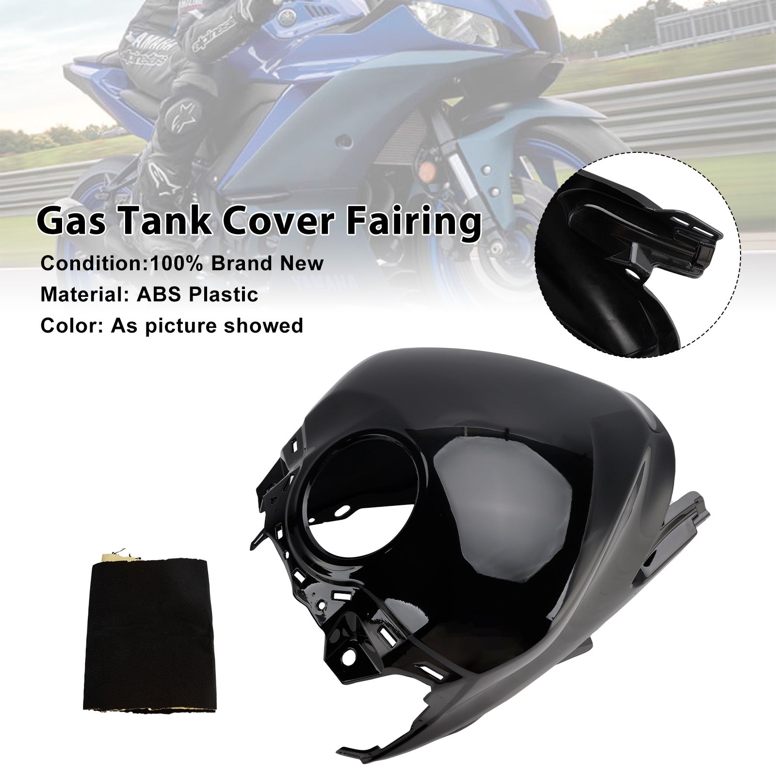 2025-2026 Yamaha YZF-R3 R25 Gas Tank Cover Fairing Protector