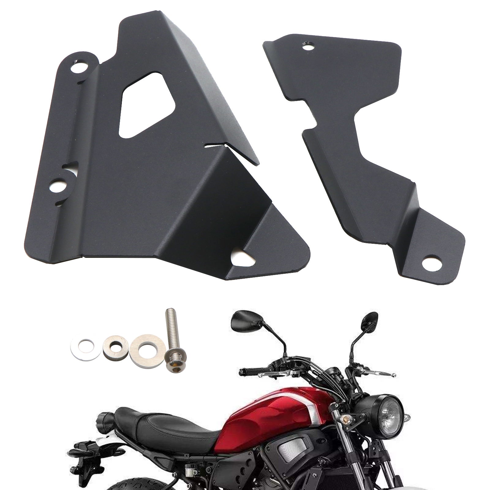 Cubierta protectora de depósito de freno trasero de motocicleta compatible con YAMAHA XSR 700 2015-2020