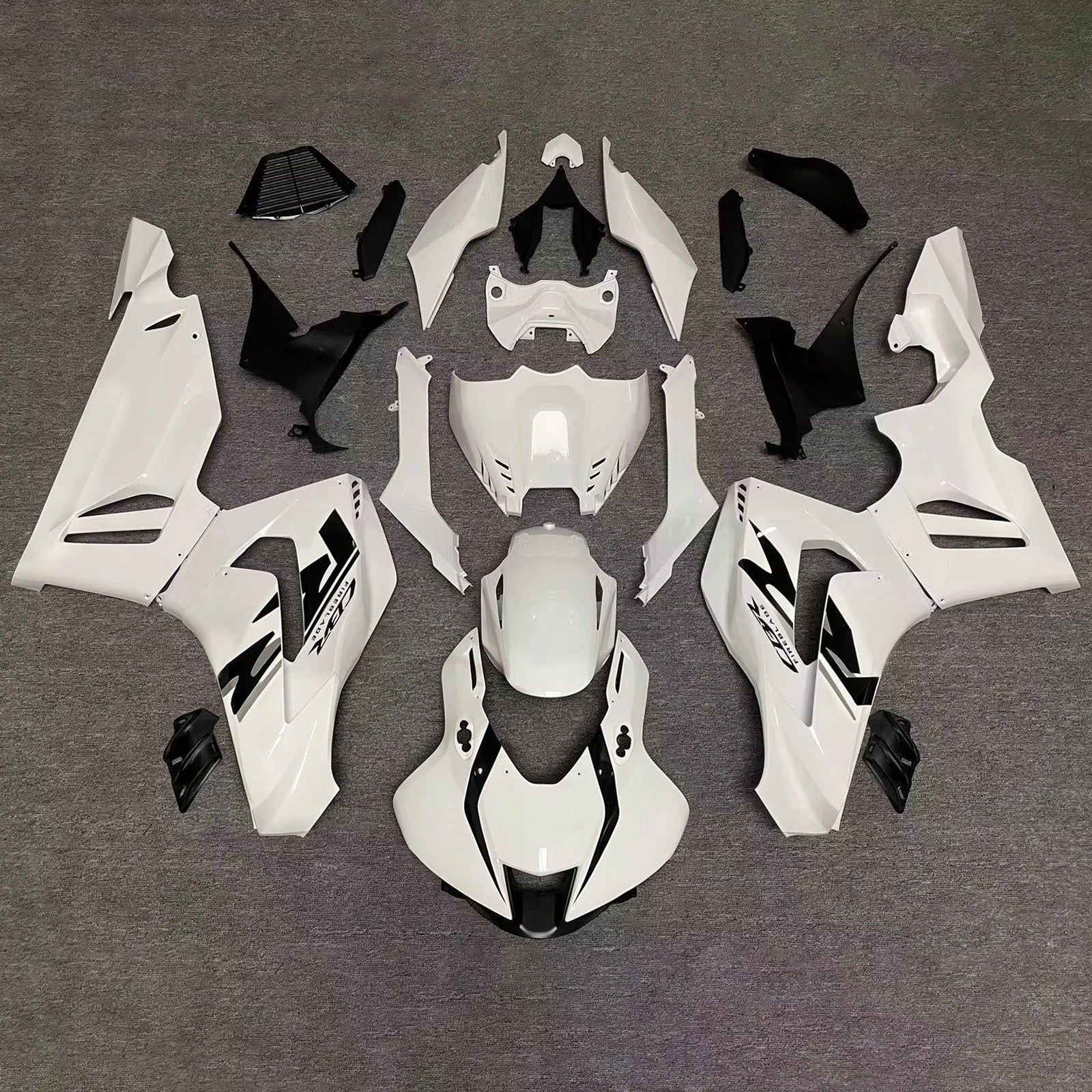 Amotopart 2020-2023 Honda CBR1000RR-R White Fairing Kit