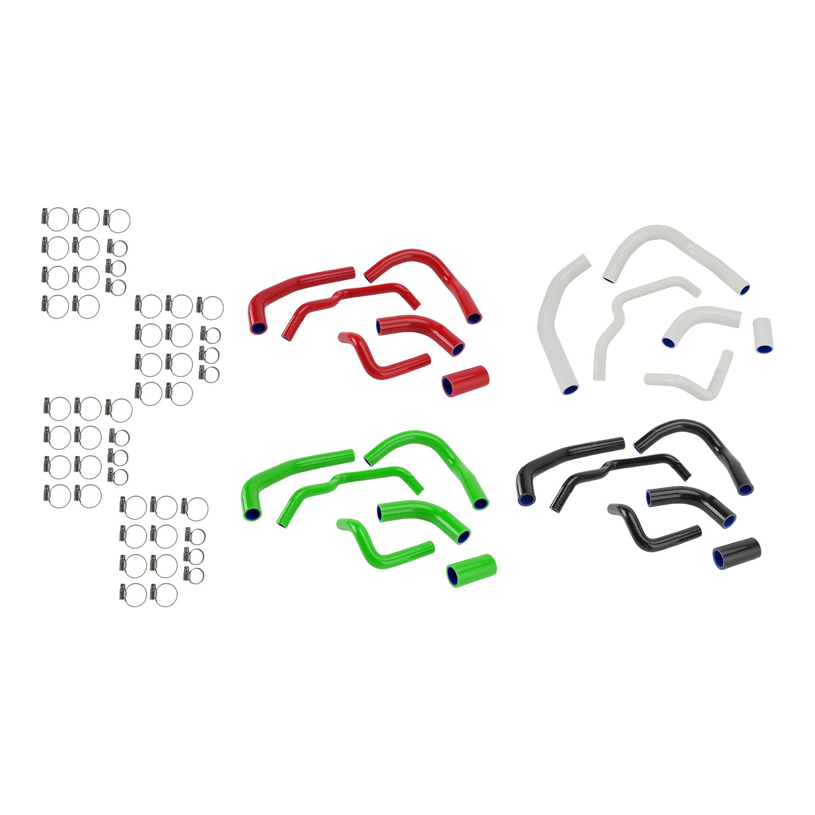 Kawasaki Z1000 Z1000SX Z1100 Silicone Radiator coolant Hose kit