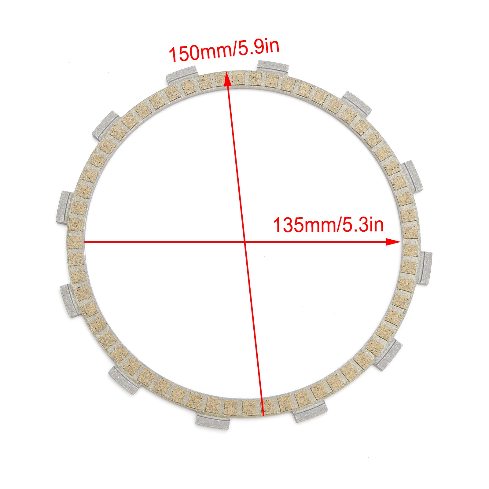 2022-2024 Suzuki GSX1300RR Hayabusa 1300 Clutch Friction Plate Kit  21441-24F50 21442-31J00