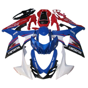 Amotopart 2009–2016 K9 GSXR1000 Suzuki Blau und Rot Verkleidungsset