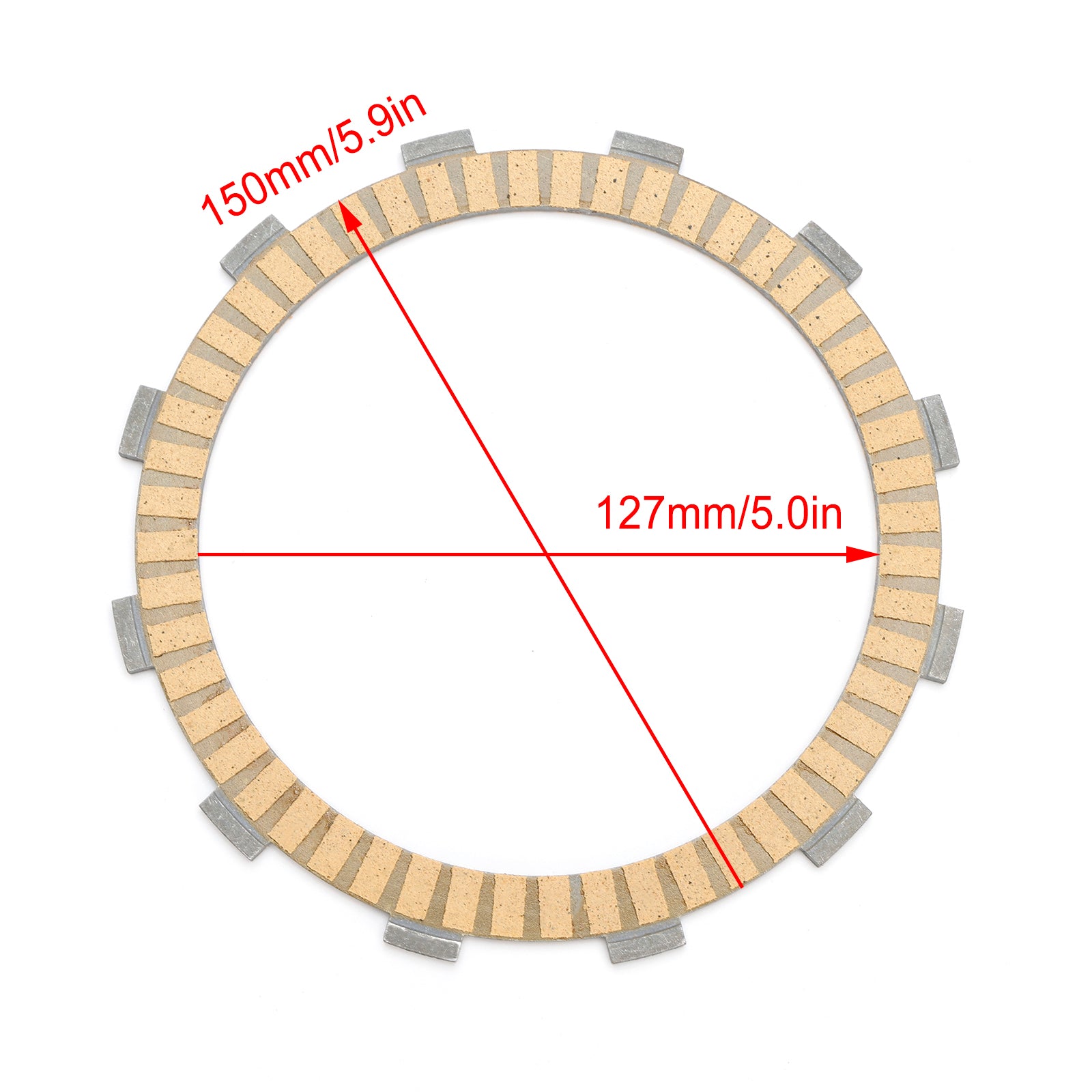 20-24 Suzuki DL1050 V-Strom 1050 Clutch Friction Plate Kit 21441-31J00  21442-31J00