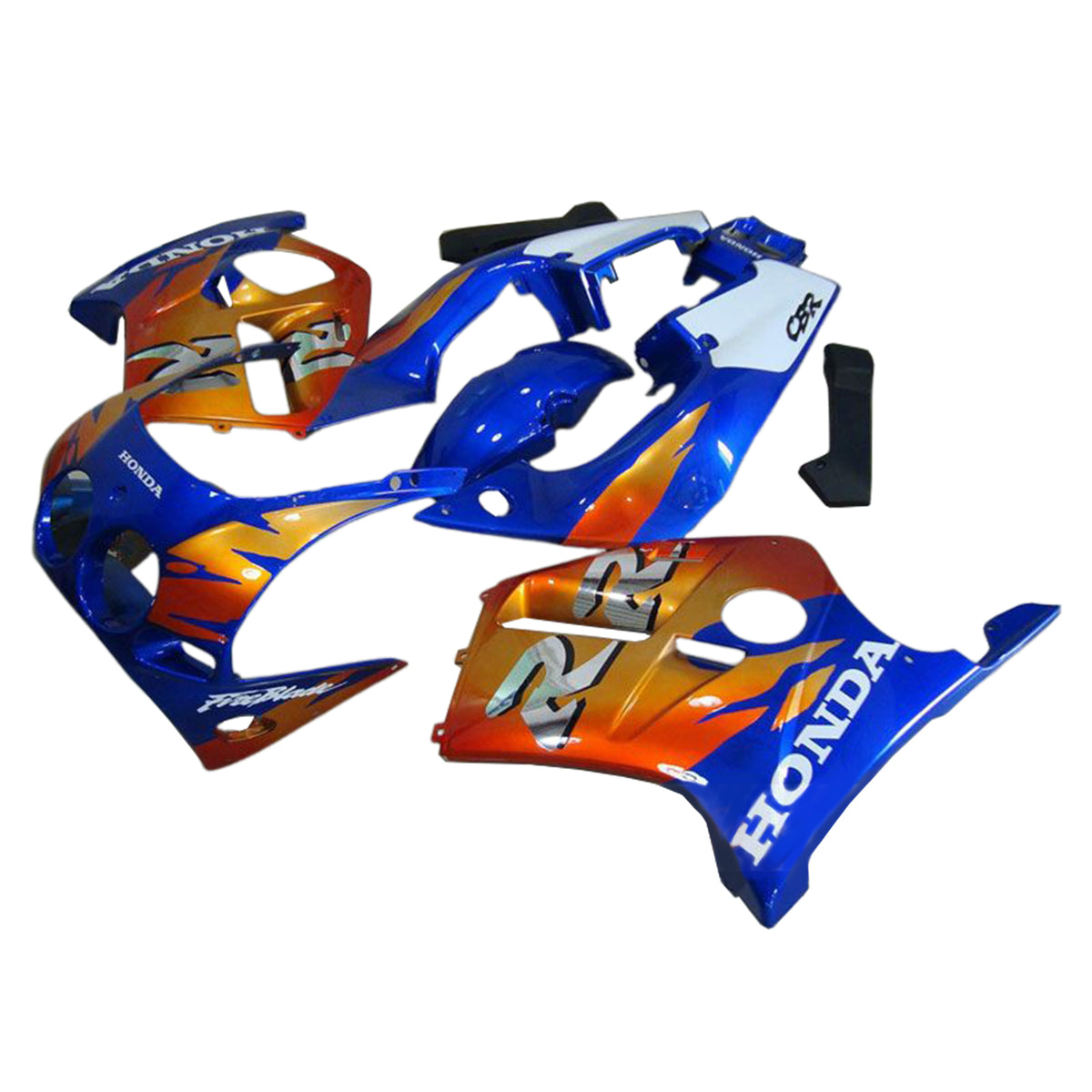 Amotopart 1988-1989 Honda CBR250RR MC19 Kit de carenado azul