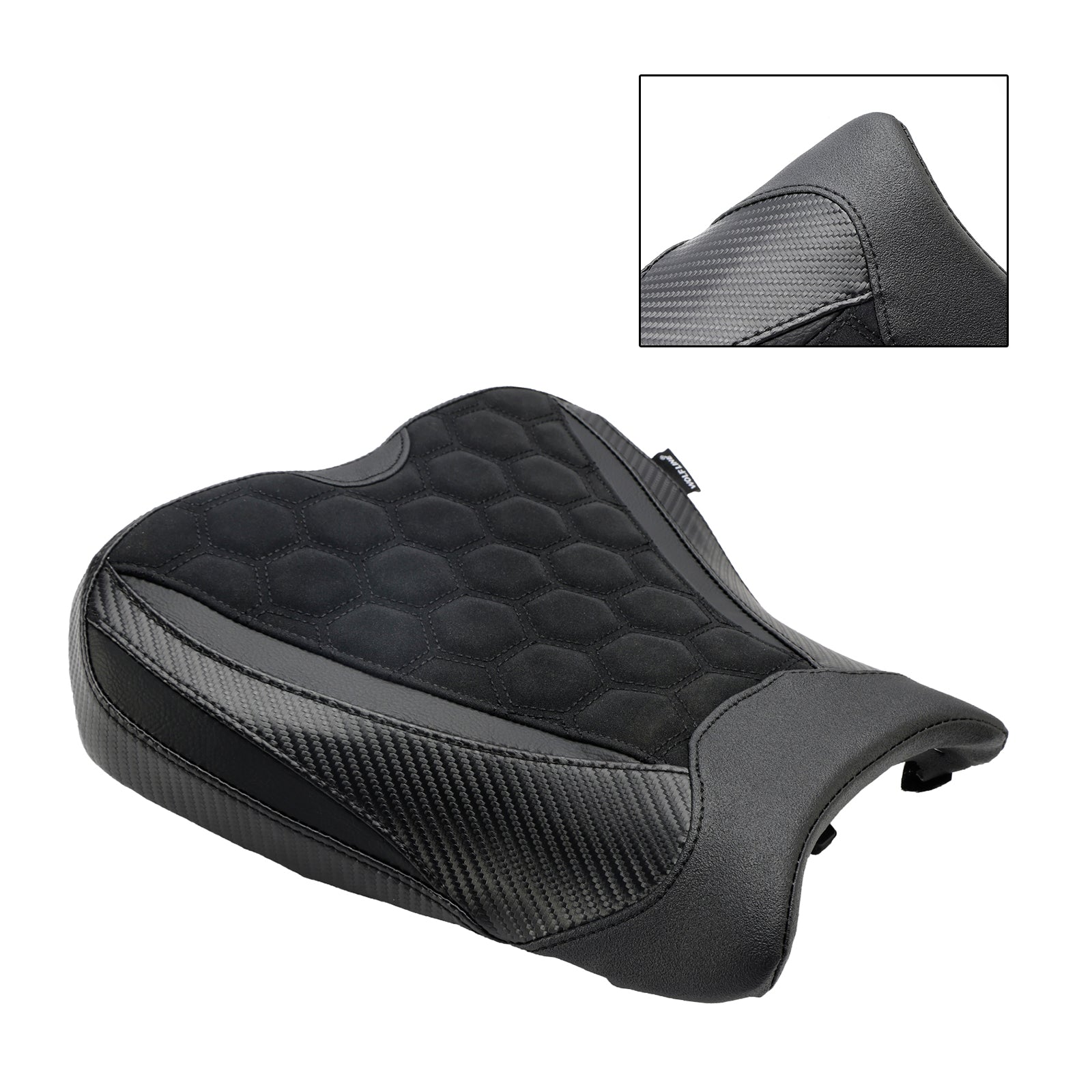 KAWASAKI ZX-4R RR 2023 Front Driver Raider Seat Pillion Saddle Black