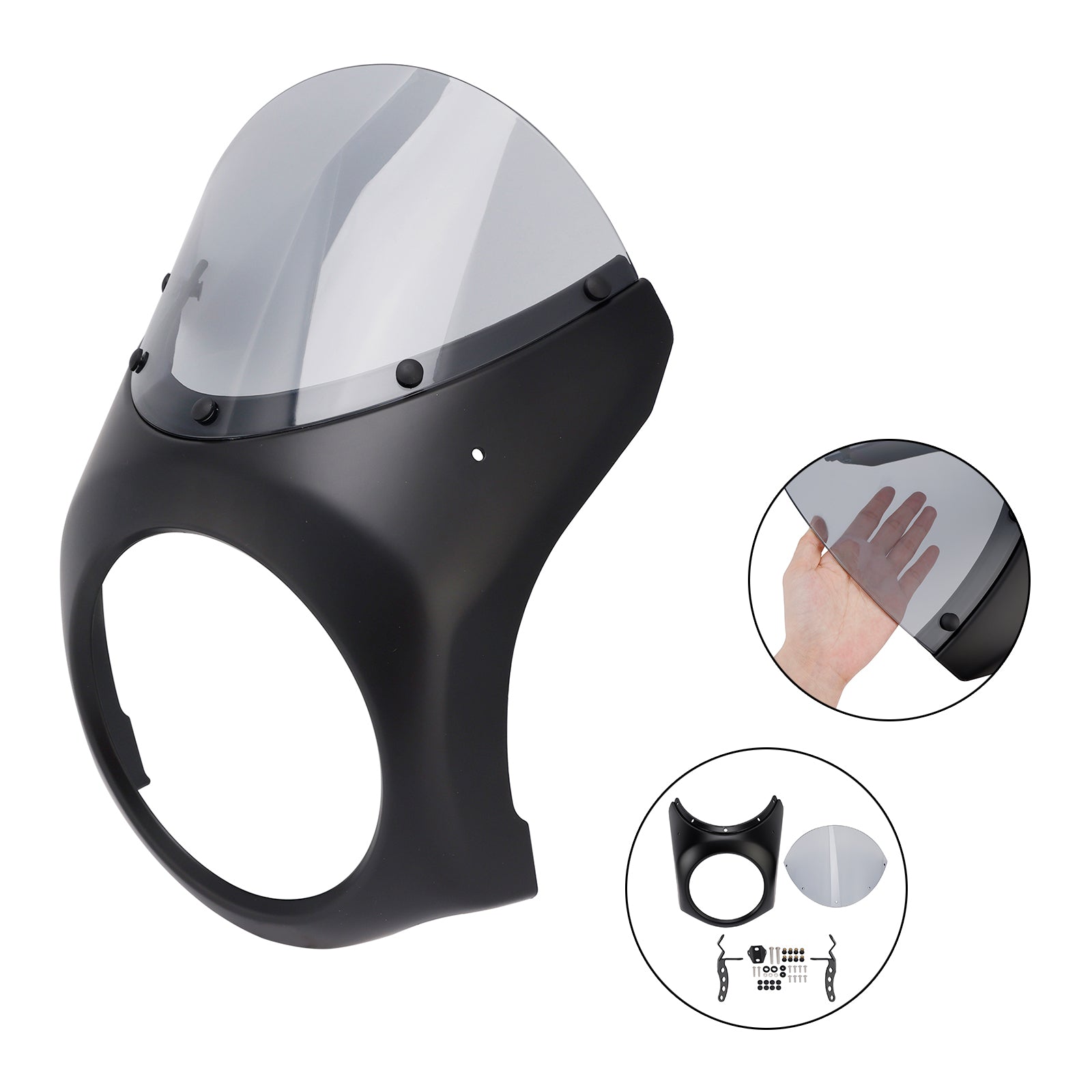 24-25 Kawasaki Eliminator 500 Headlight Windscreen Fairing Windshield