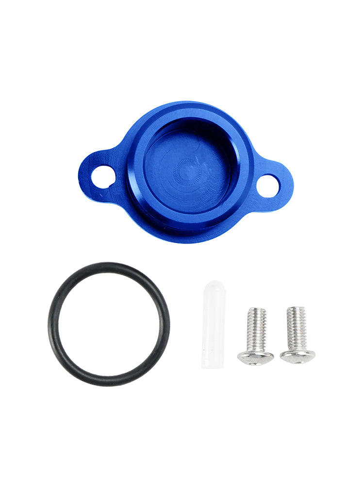 TOUS LES YAMAHA PW50 PW80 Pompe d'injection d'huile Supprimer le bouchon de blocage bleu