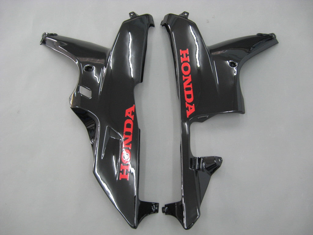 Amotopart 2007-2008 Honda CBR600RR Kit de carenado azul y plateado