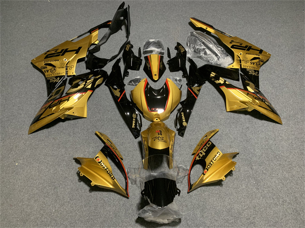 Amotopart BMW S1000RR 2015-2016 Gold&Black Fairing Kit