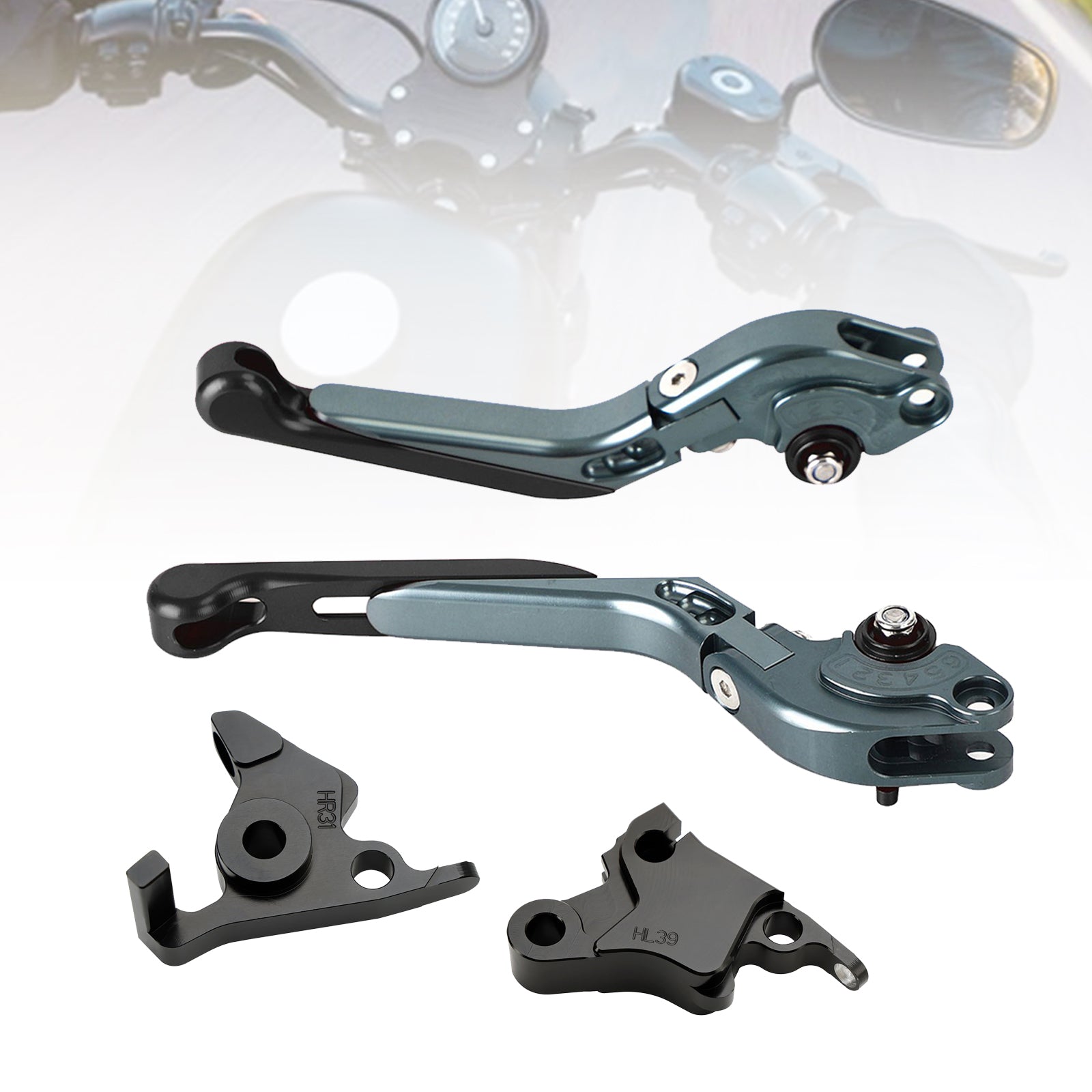 23-24 CFMOTO 450SS 450SR 21-23 450NK Adjustable Clutch Brake Lever