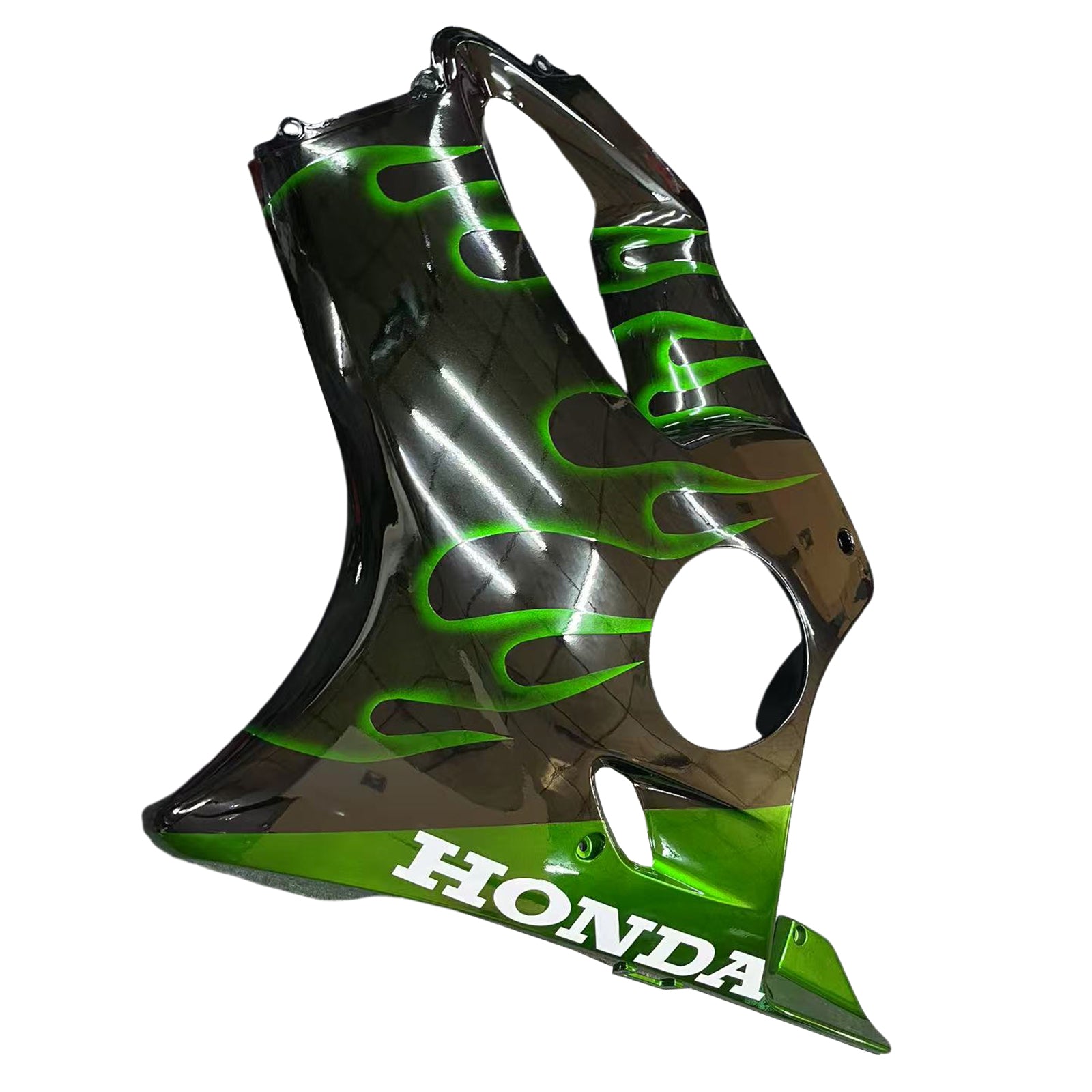 Amotopart 2001-2003 Honda CBR600 F4i Black Green Fairing Kit
