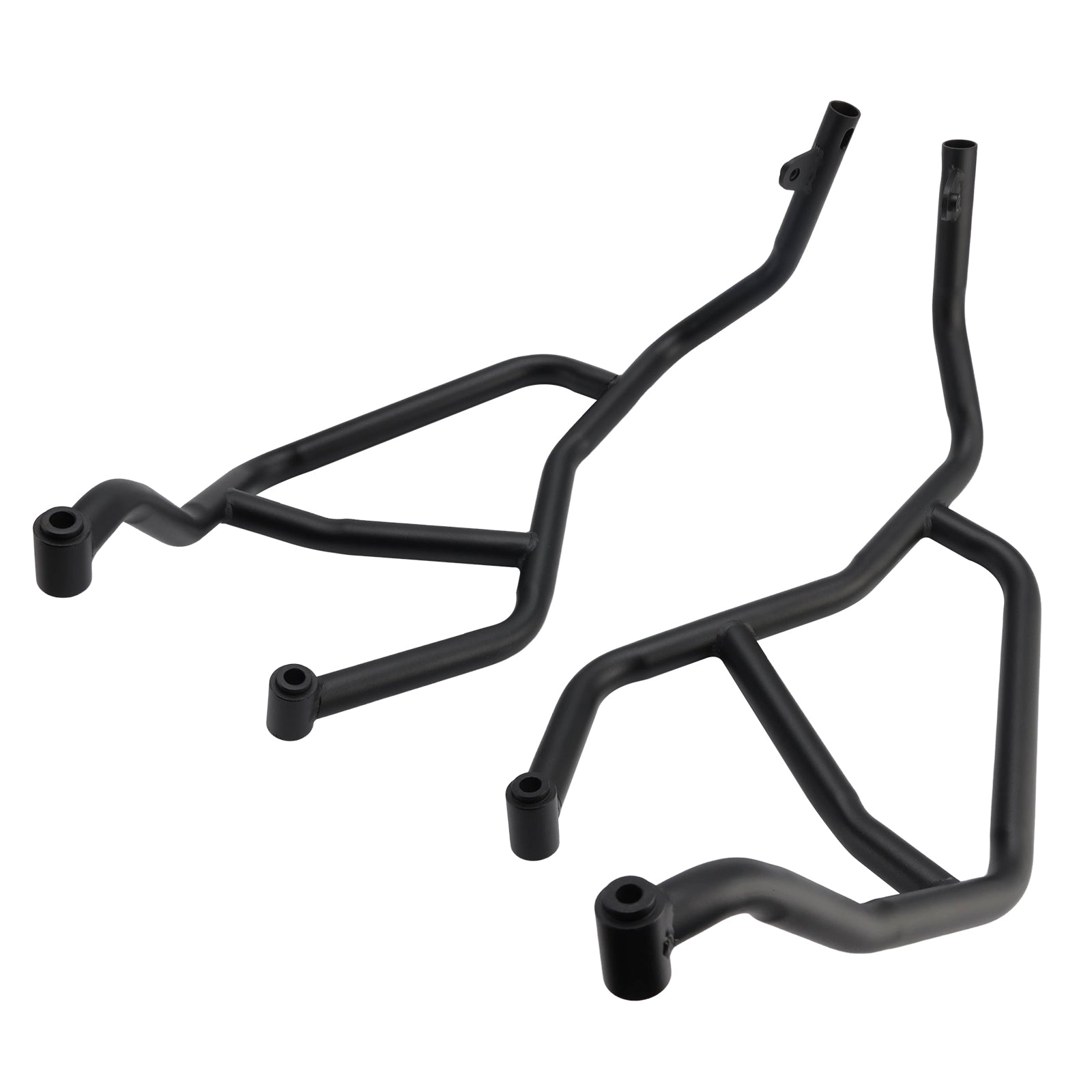 Yamaha Tracer 7 21-25 Upper + Lower Engine Guard Frame Crash Bar Kit Black