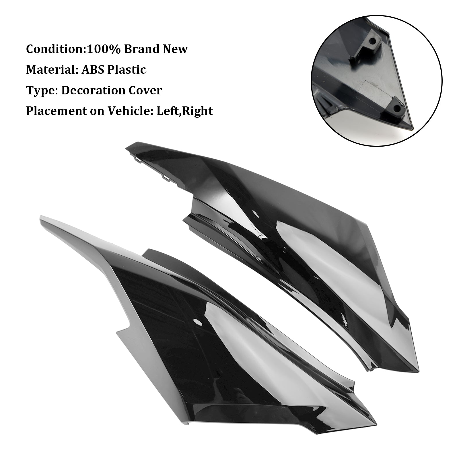 23-24 Honda ADV 160 Rear Seat Side Frame Cover Body Fairing Cowl