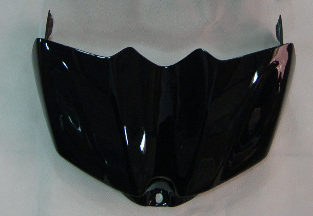 Amotopart 2007–2008 Yamaha YZF 1000 R1 glänzendes Schwarz mit rotem Flammen-Verkleidungsset