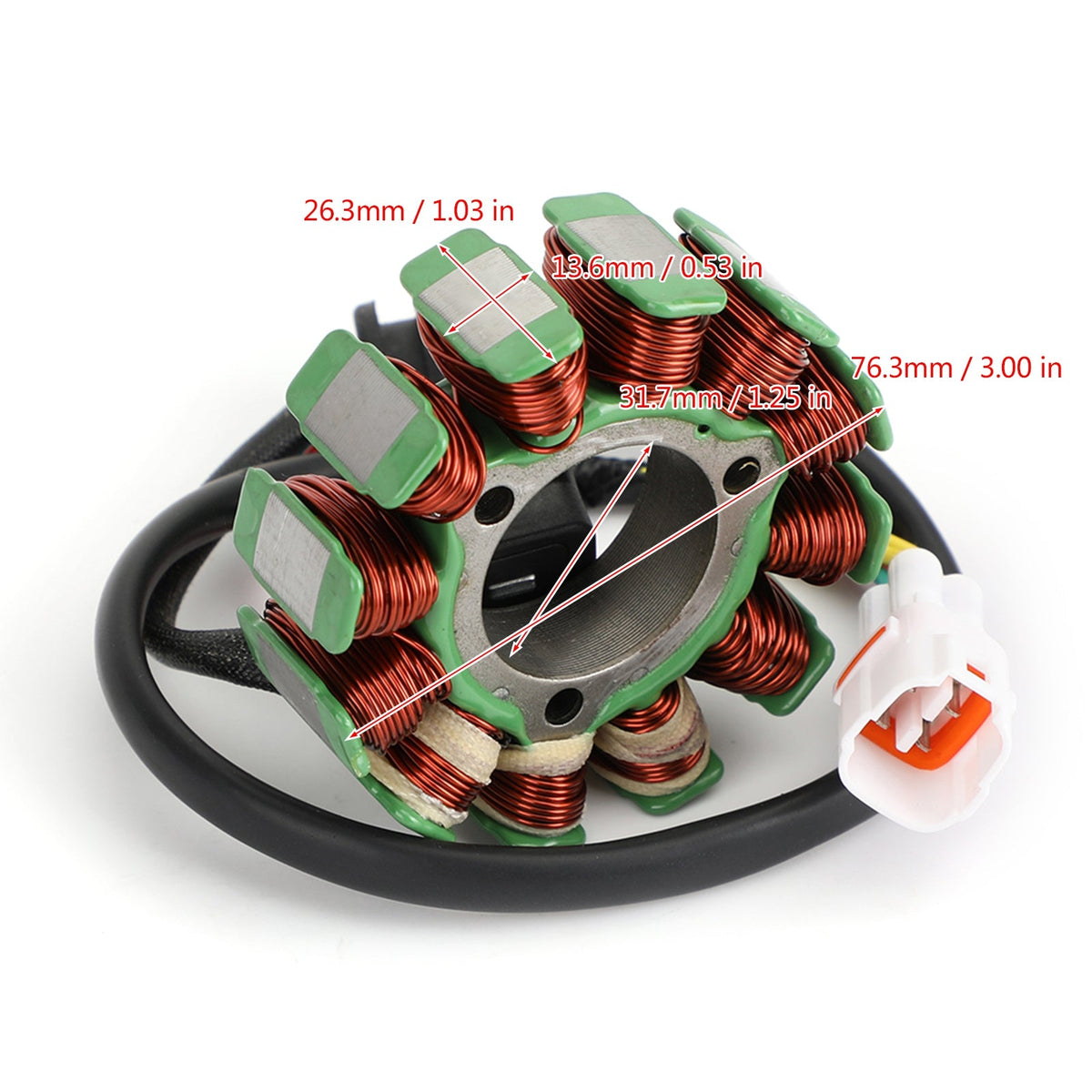 Bobina dello statore del motore del generatore magnetico Suzuki RMZ450 2013-2018