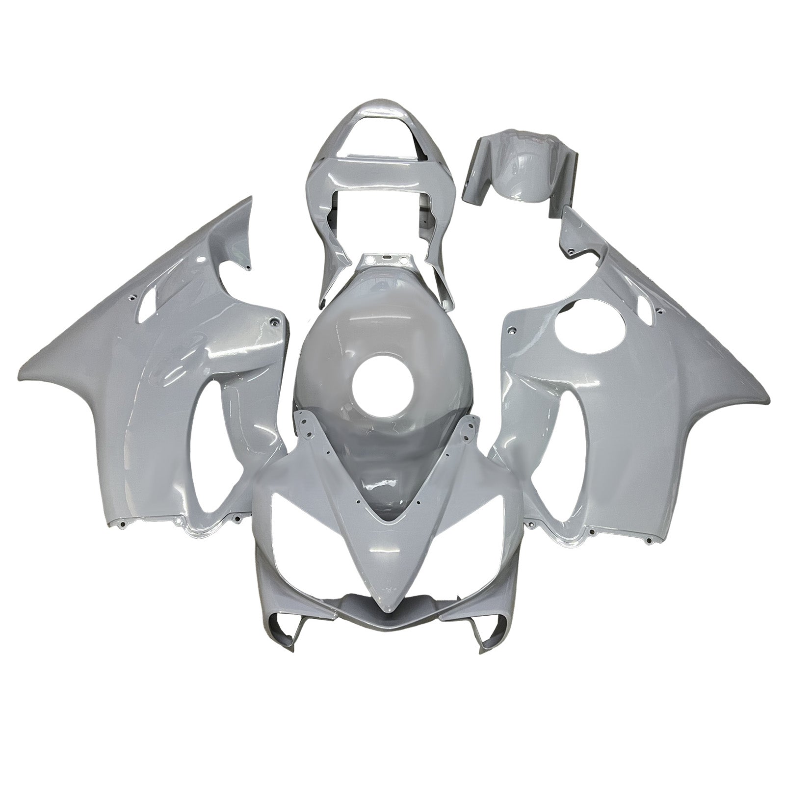 Amotopart 2001-2003 Honda CBR600 F4i Grey Fairing Kit