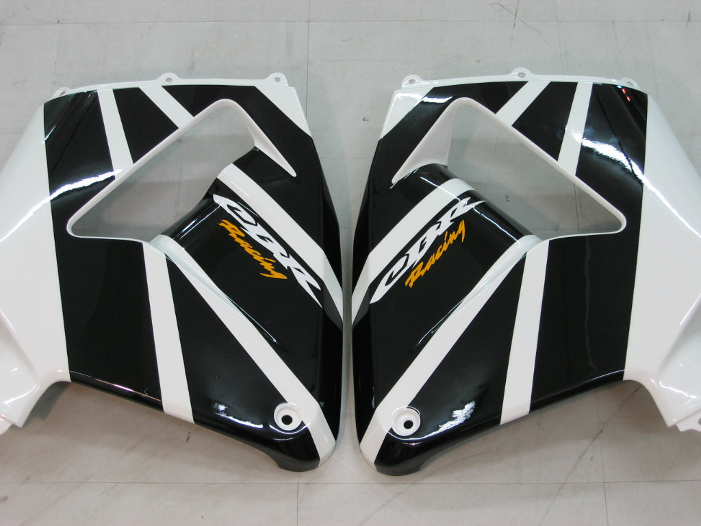 Amotopart Kit de carénage Honda CBR600RR Style2 noir et blanc 2005-2006