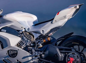 Amotopart Kit carena Ducati 22-24 Panigale V4 V4S &amp; 23-24 Panigale V4SP V4R Nero Bianco